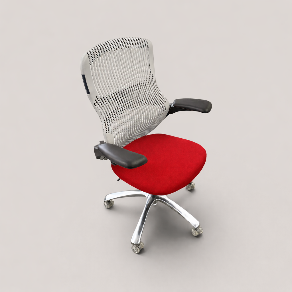 <tc>Knoll</tc>Generatie - Bureaustoel in rood - Gereviseerd