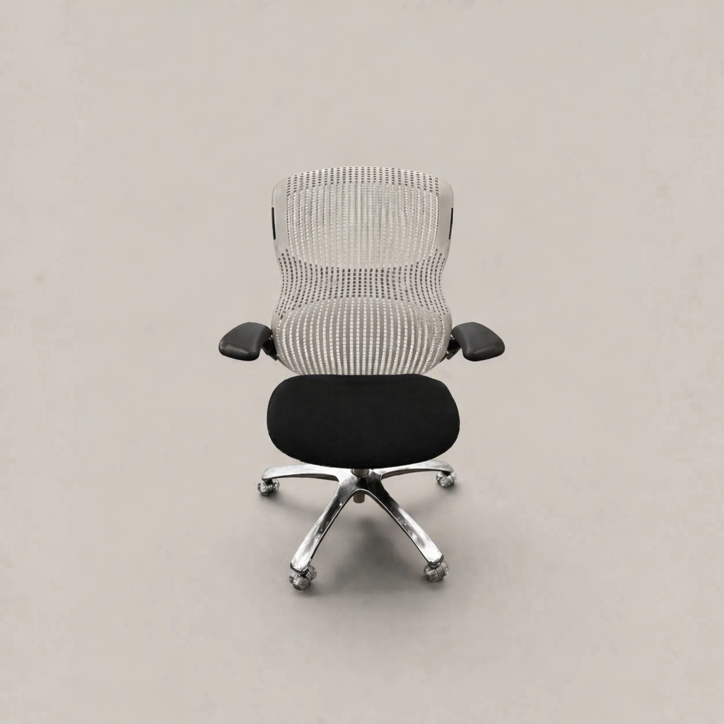 <tc>Knoll</tc>Generatie - Bureaustoel in zwart - Gereviseerd