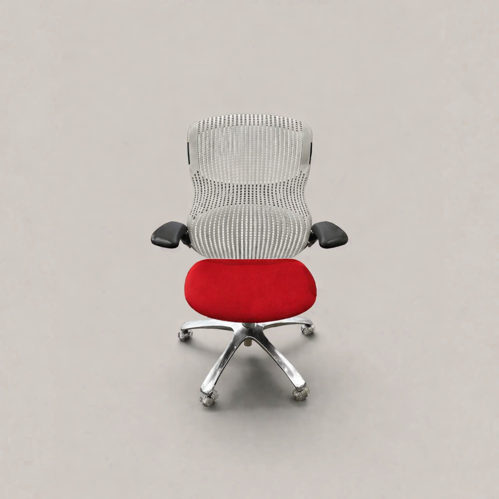 <tc>Knoll</tc>Generatie - Bureaustoel in rood - Gereviseerd