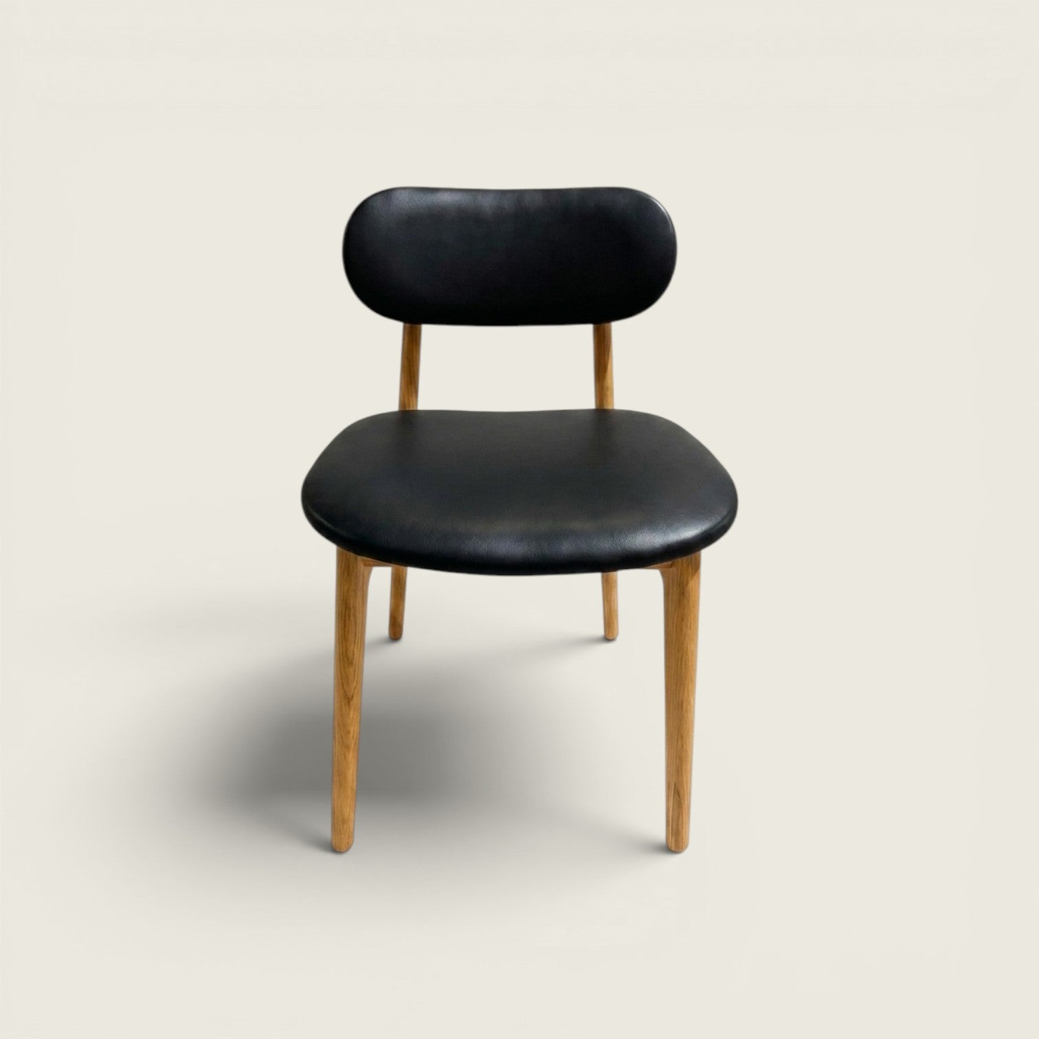 Modus:  Visitors/Side Chair In Leather - Refurbished