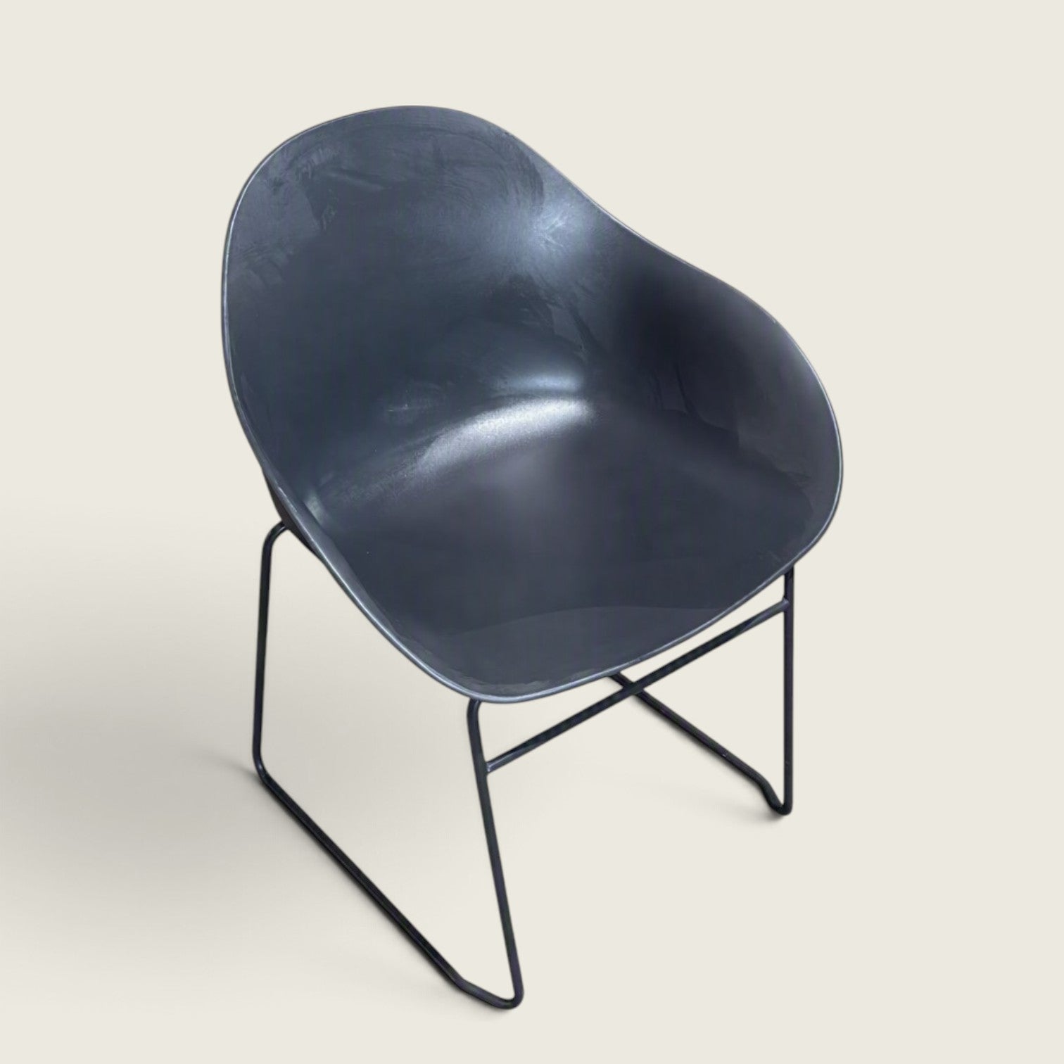 Naughtone:  Always Chair Sled Base - Refurbished