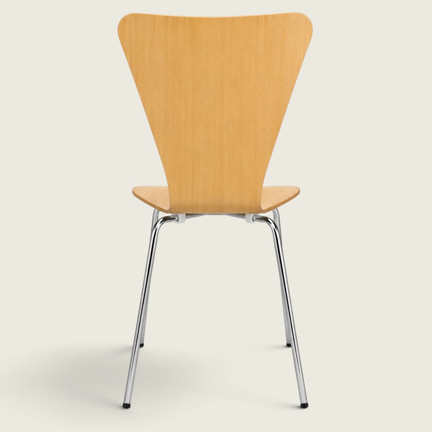 Nowy Styl: Wooden Cafe Chair - Refurbished