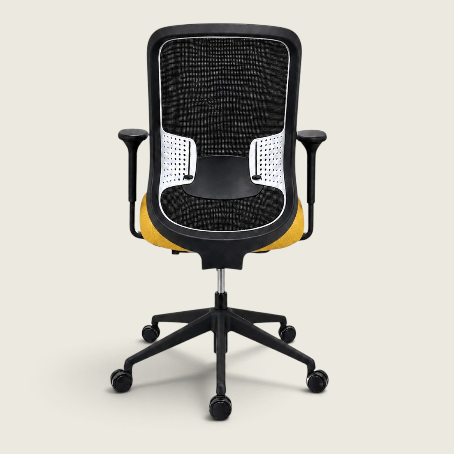 Orangebox: Do - Task Chair in Yellow Fabric - Refurbished