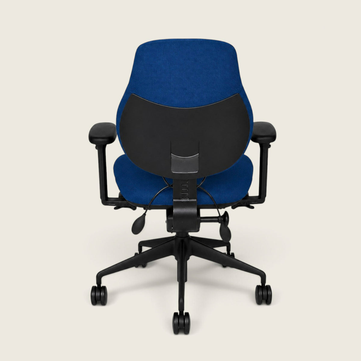 <tc>OrangeBox</tc>Flo bureaustoel in blauwe stof - gereviseerd