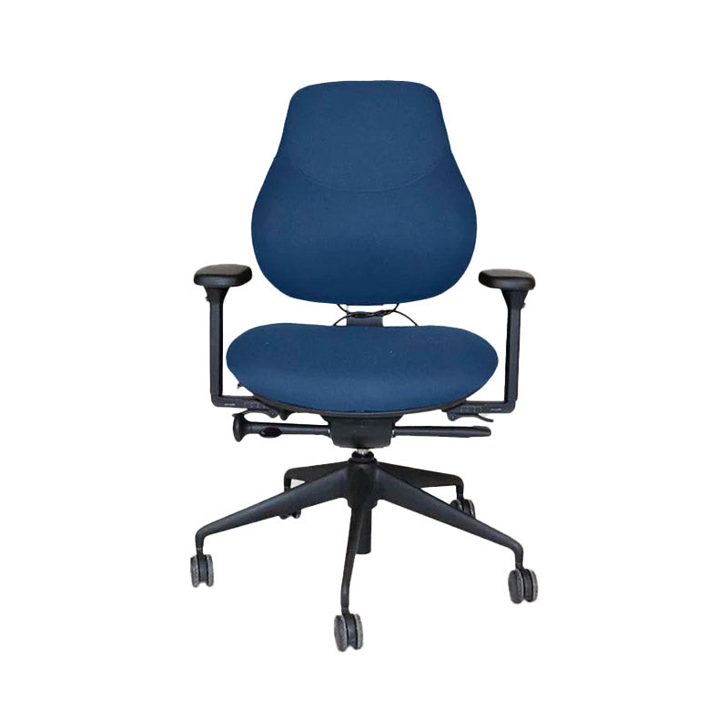 OrangeBox: Flo Office Chair in Blue Fabric - Refurbished