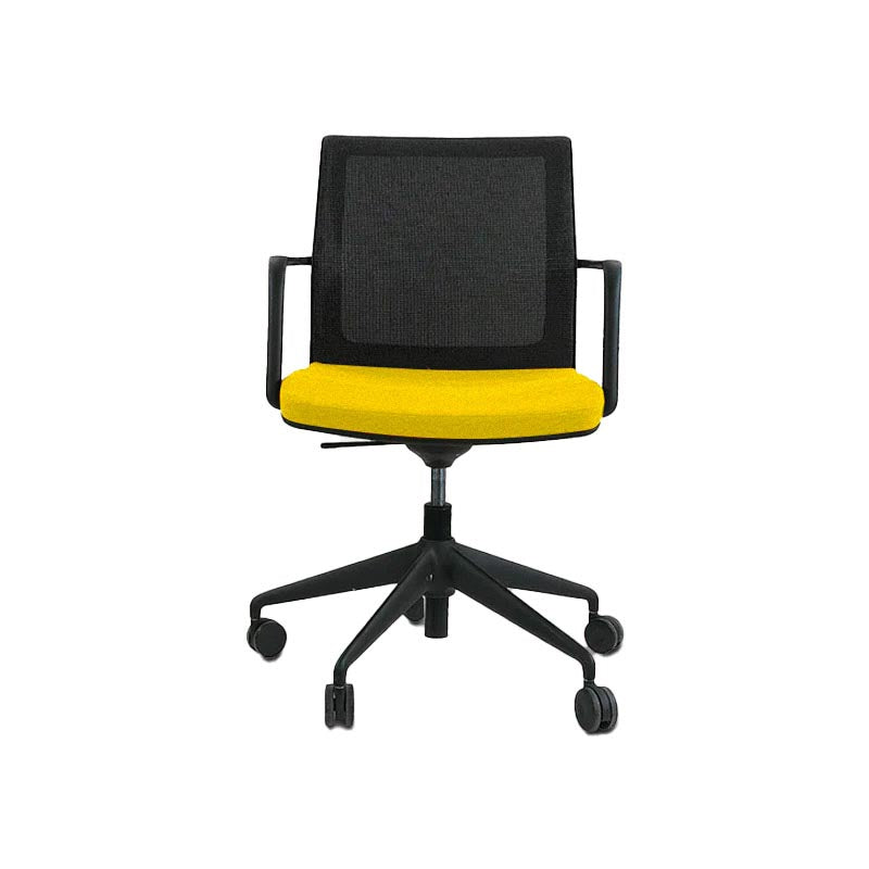 Orangebox: Workday Lite Work in Yellow Fabric Task Chair - Refurbished