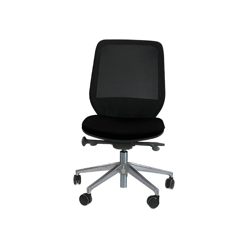 Orangebox: Joy-12 Task Chair Chrome Frame without Arms - Refurbished