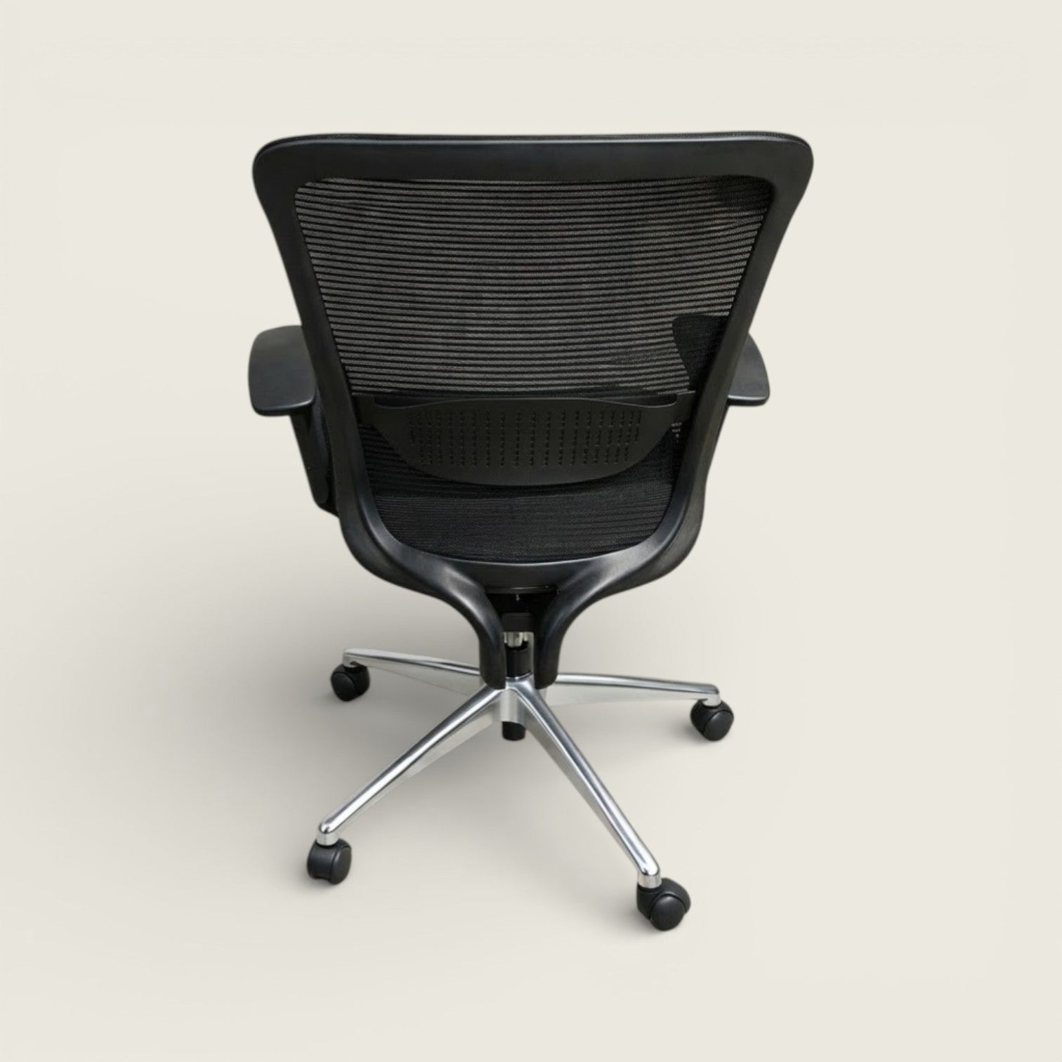 Saxen Don't Task Chair in Black Fabric - Refurbished
