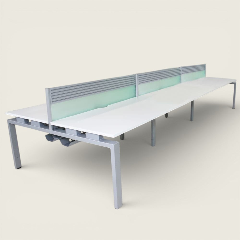 Senator Bench Desk 4200mm  - Refurbished