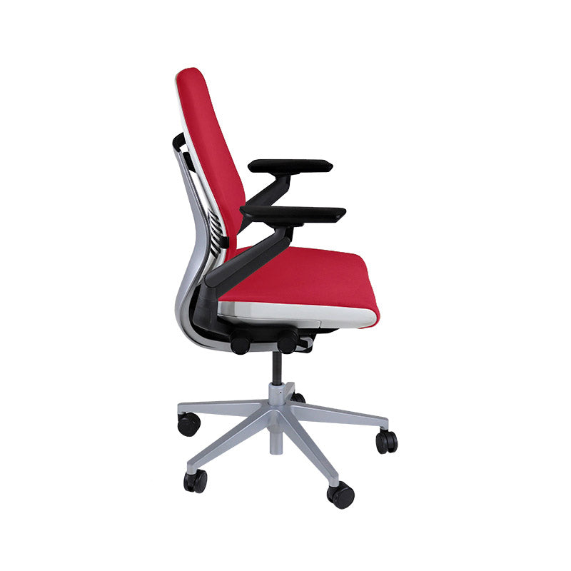 Steelcase: Gesture Ergonomic Office Chair - Red Fabric - Refurbished