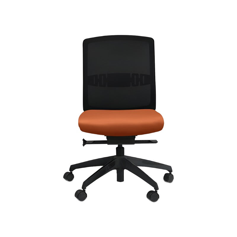 Steelcase: Reply Bureaustoel (zwart frame) zonder armen - Gerenoveerd