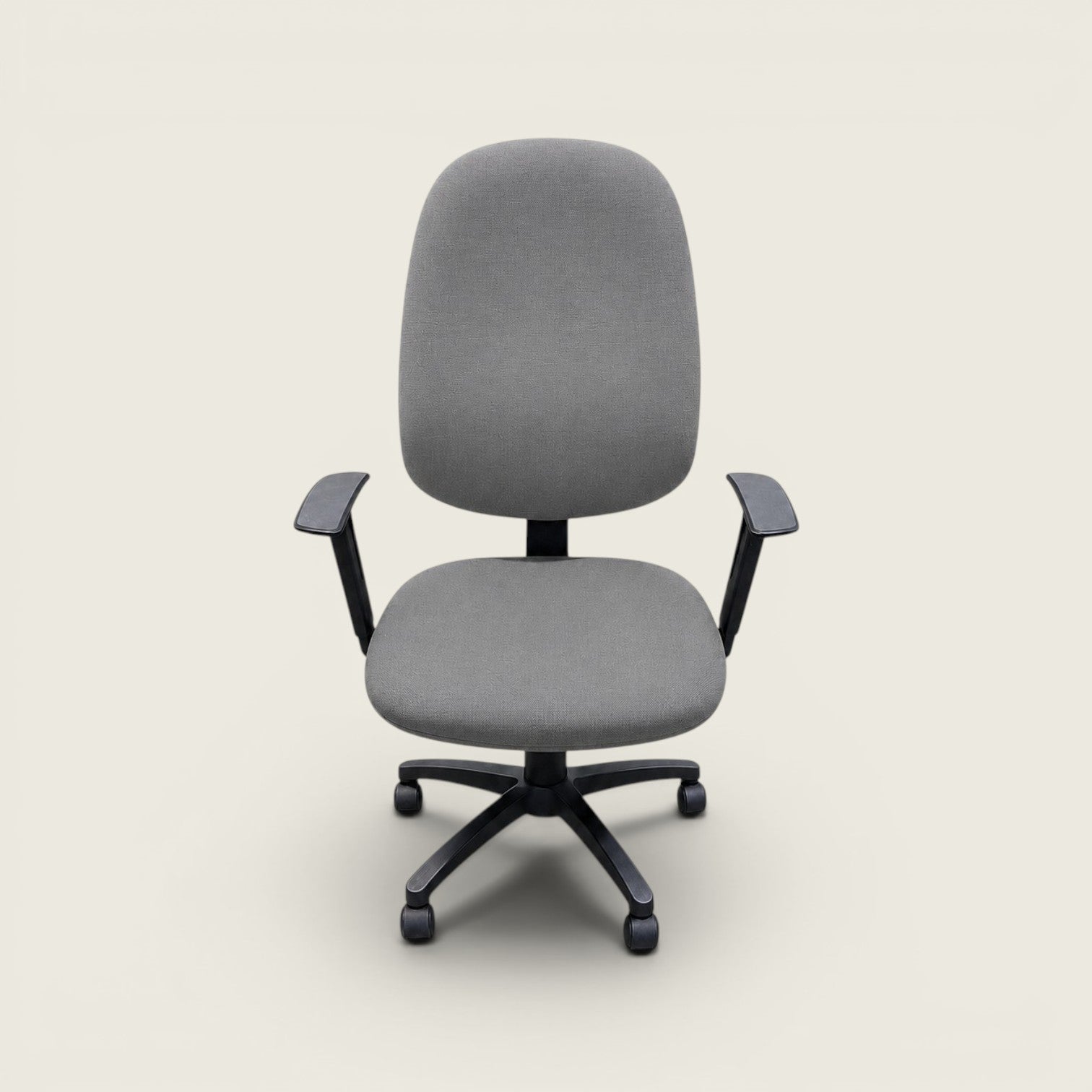 Urban: Operators High-Back Chair in Grey Fabric - Refurbished