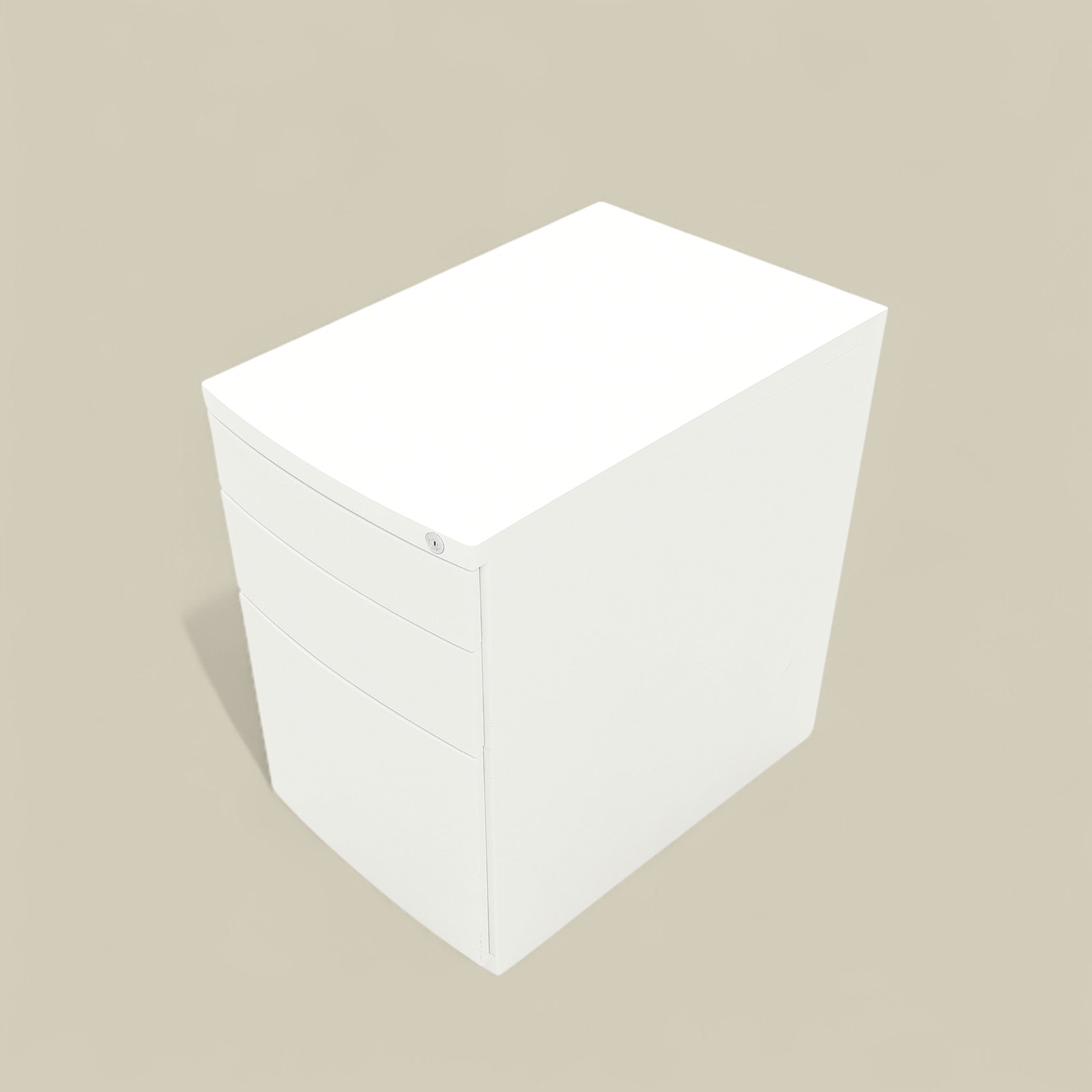 Steelcase: 3 Drawer Mobile slimline Pedestal - Refurbished