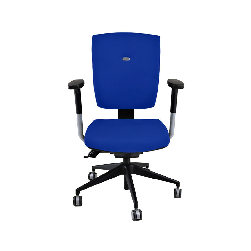 Senator: Sprint Task Chair in Blue Fabric - Refurbished