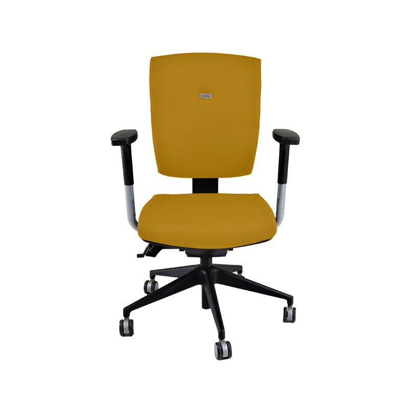 Senator: Sprint Task Chair in Yellow Fabric - Refurbished